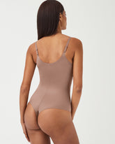 SPANXshapeâ„¢ Invisible Cami Thong Bodysuit | Cafe Au Lait